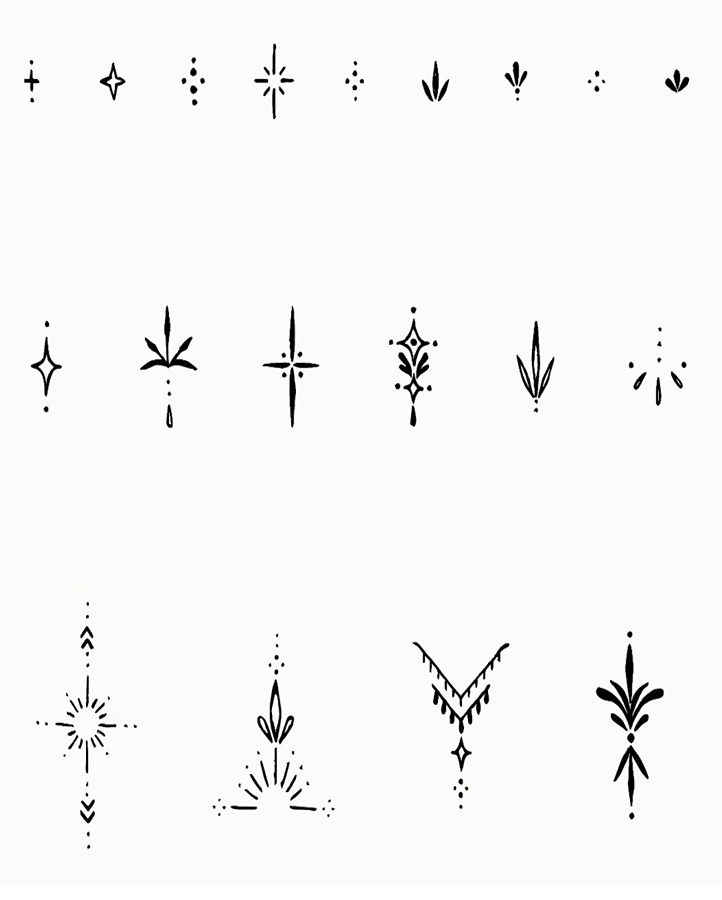 Star Seeds Temporary Tattoo