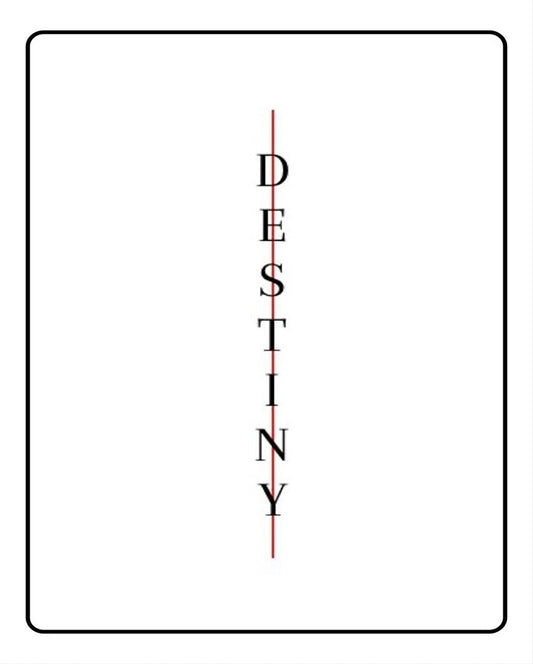 Destiny Temporary Tattoo