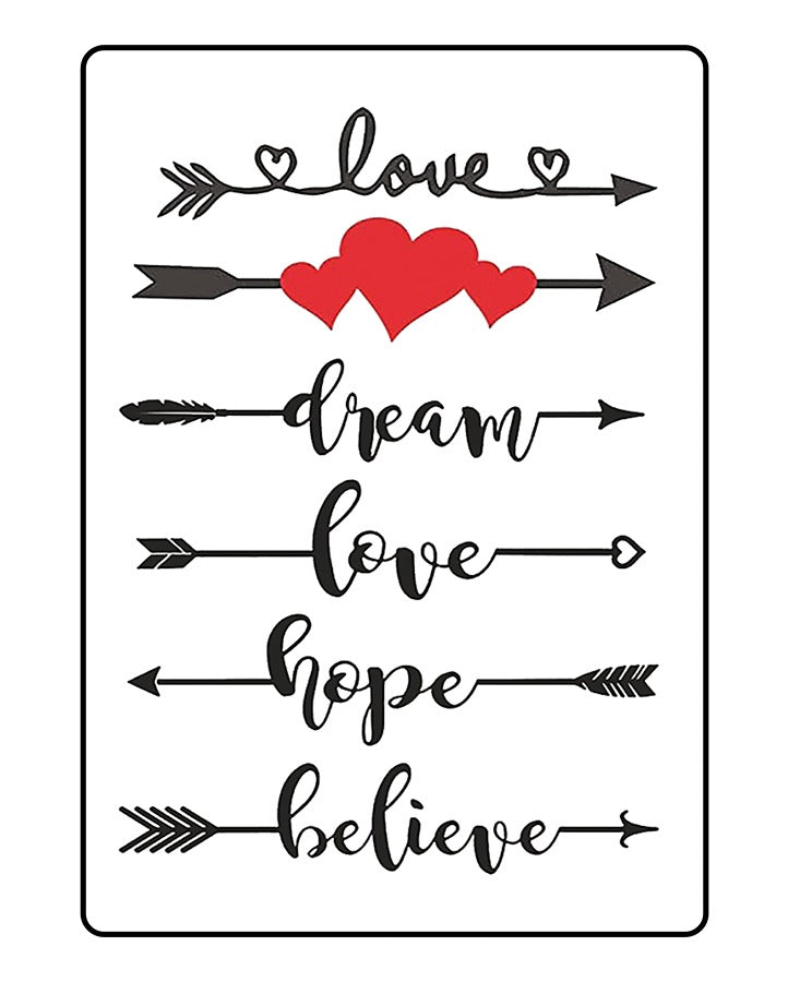 Faith Arrow Temporary Tattoo Bundle
