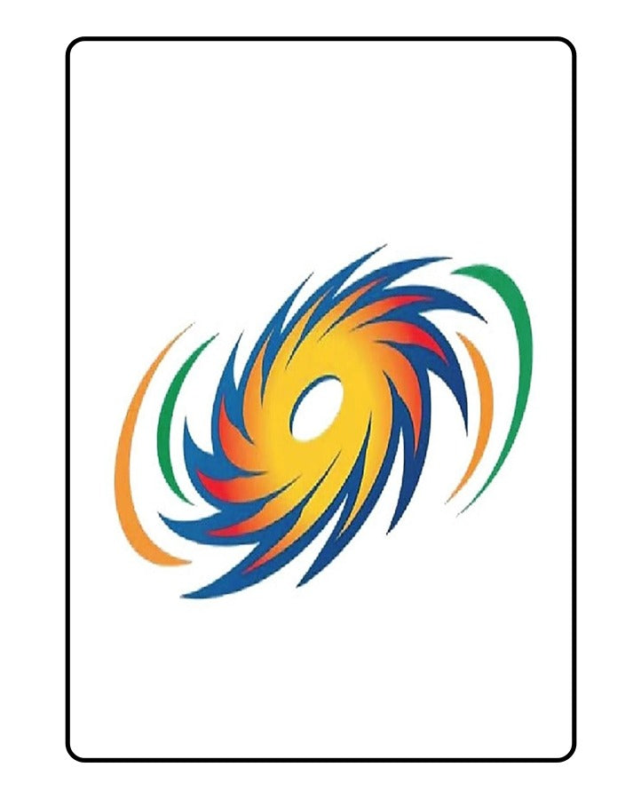 M Indian Temporary Tattoo