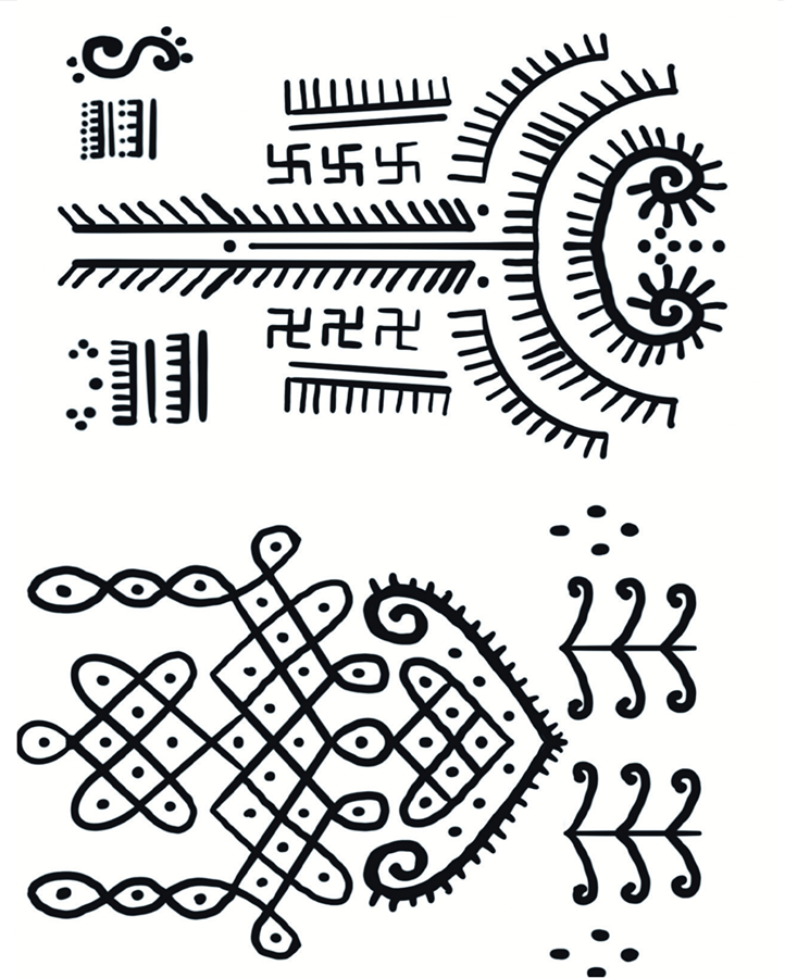 Ancient Marks Temporary Tattoo
