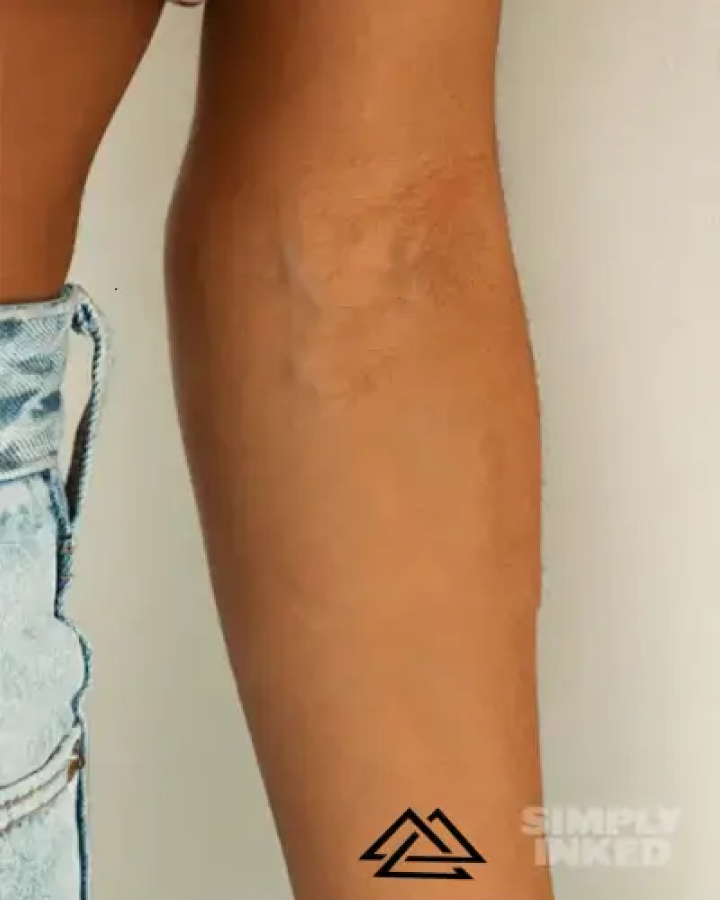 Valknut Temporary Tattoo