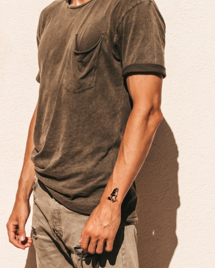 Adiyogi Shiva Temporary Tattoo