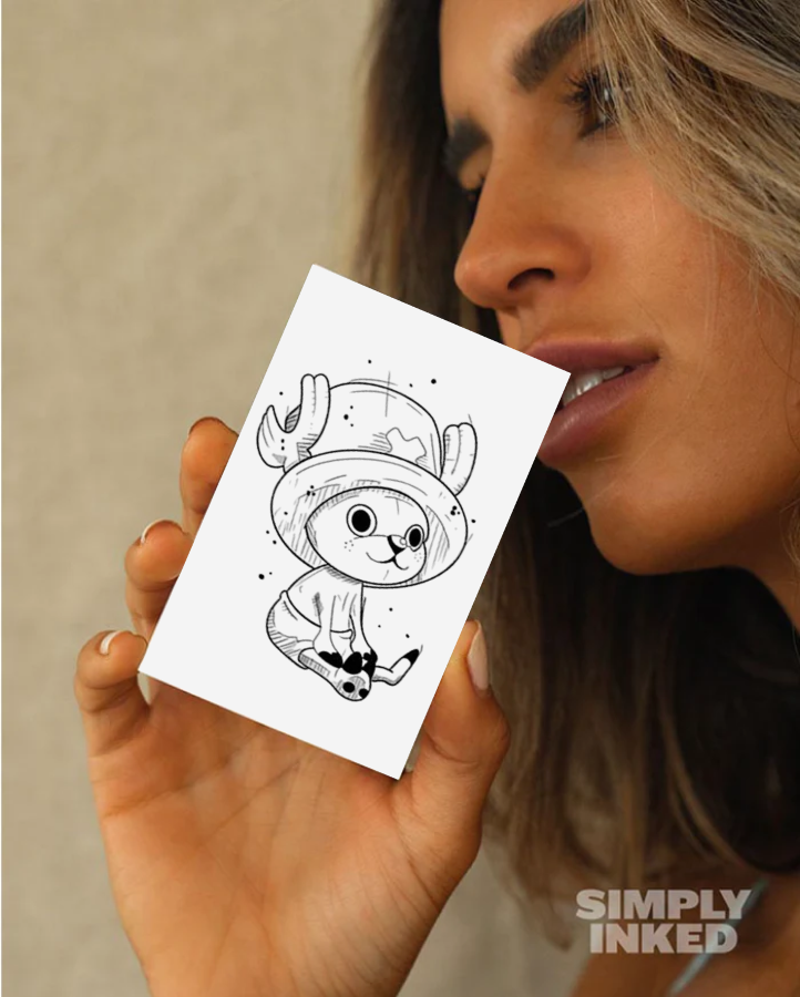 Tony Tony Chopper Semi Permanent Tattoo