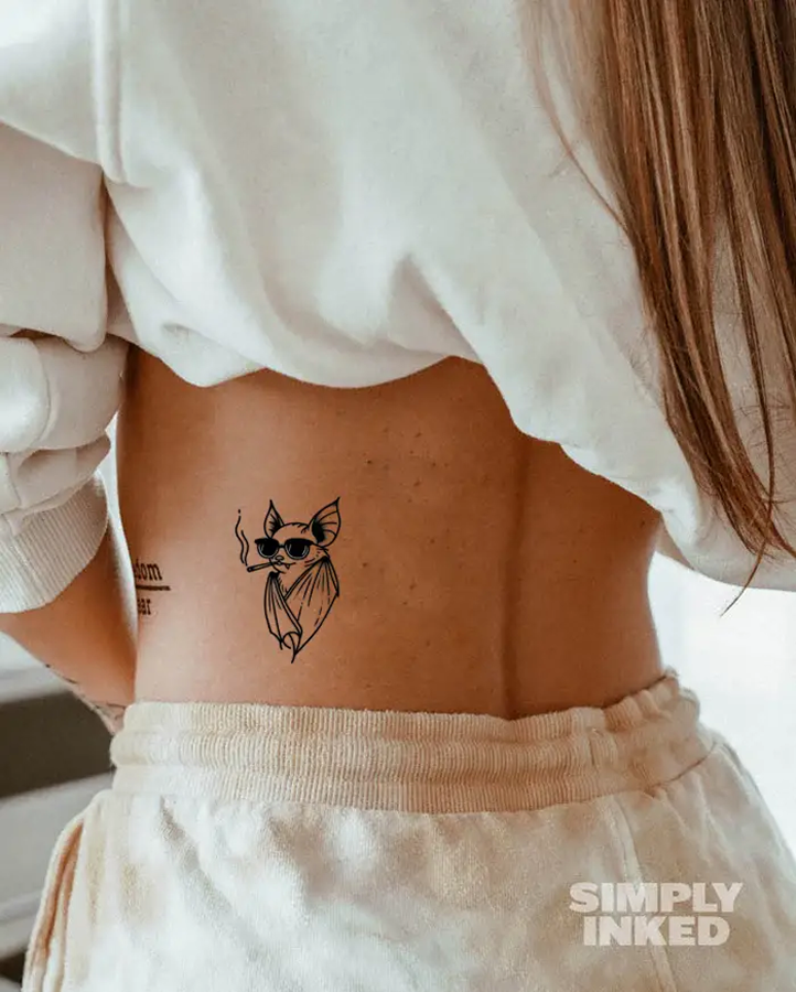 Battitude Semi Permanent Tattoo
