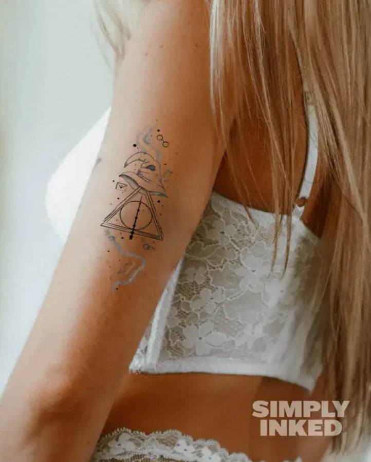 Deathly Hallows Temporary Tattoo