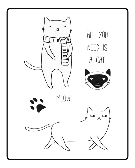 Cat Lover Bundle Semi Permanent Tattoo
