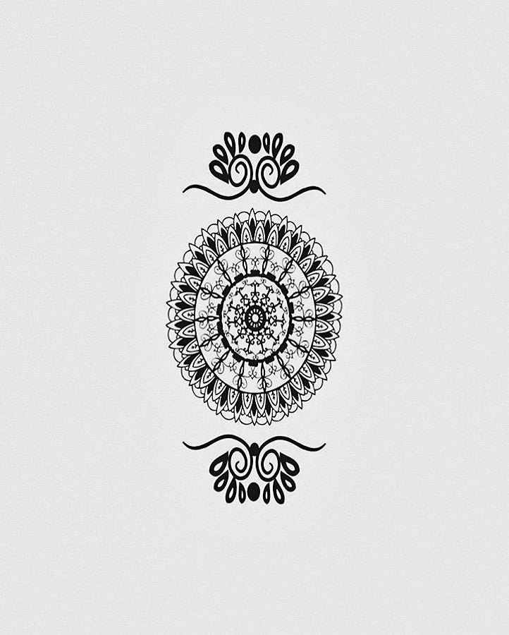 Semi - Permanent tattoo