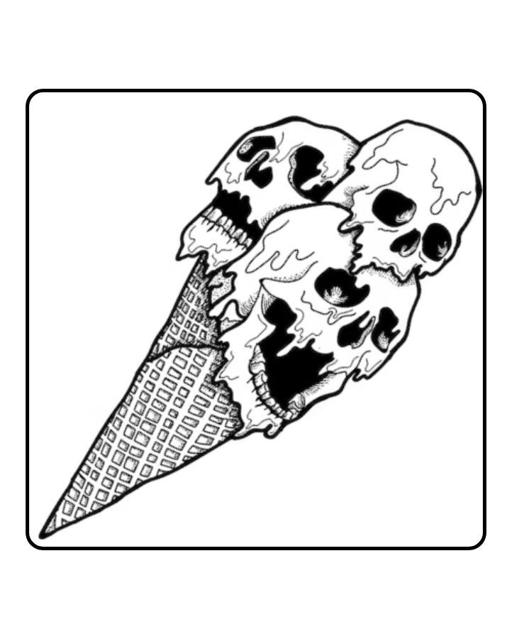 666 Flavors Semi Permanent Tattoo