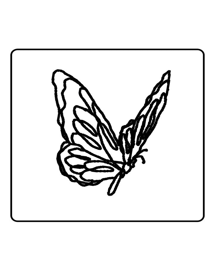 Exo Butterfly Tattoo - Semi permanent