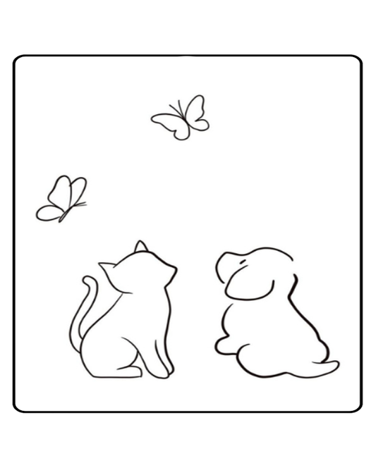 Butterfly Watchers Temporary Tattoo