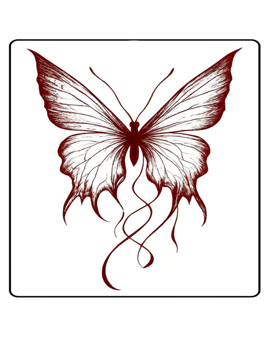 Elysia Butterfly Temporary Tattoo