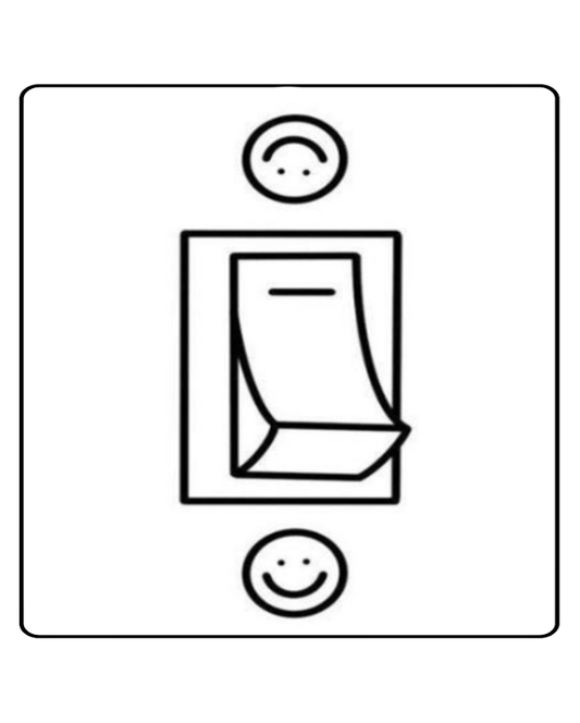 Smile Switch Temporary Tattoo