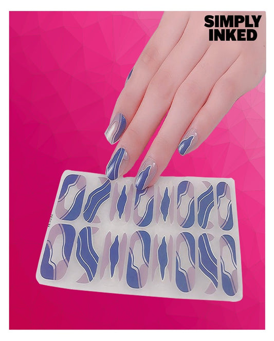 Modern Art Nail Art Strips