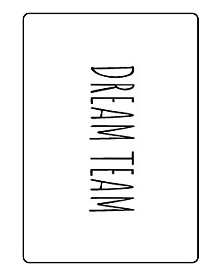 “Dream Team” Temporary Tattoo