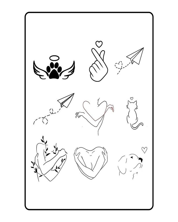 Self Love Bundle Semi Permanent Tattoo