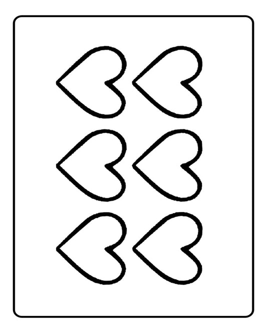 NEW Small Heart Tattoos - Semi Permanent