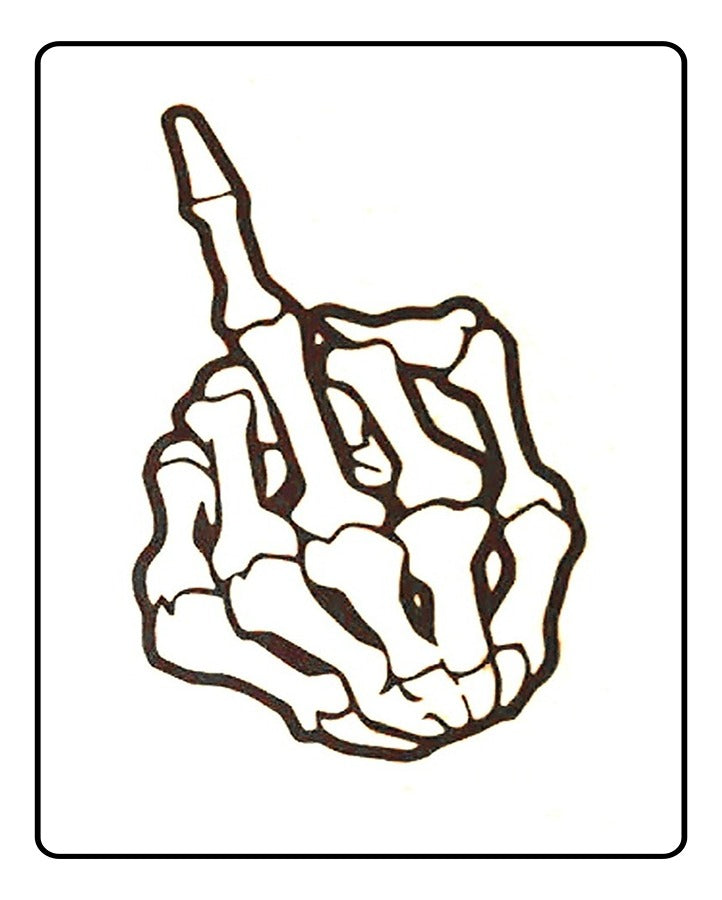 Fuck Off Temporary Tattoo