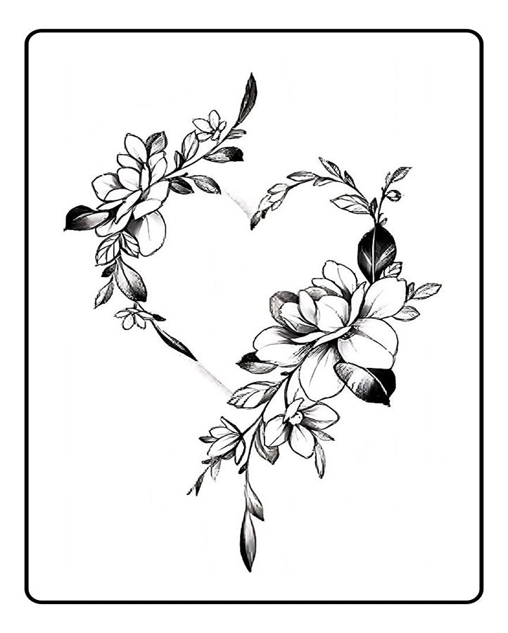 Love Is Beautiful Temporary Tattoo