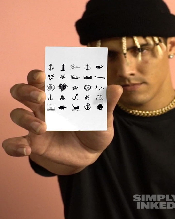 Semi - Permanent Tattoo