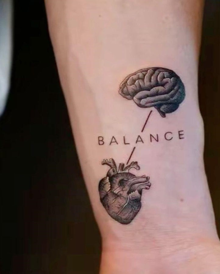 New Balance Temporary Tattoo