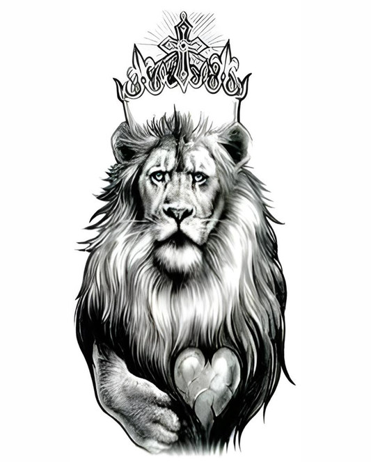 The Kind King Temporary Tattoo