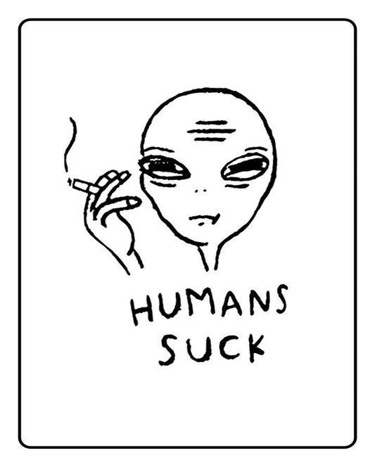 Humans Suck Temporary Tattoo