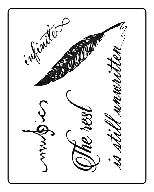 Infinite Music Semi Permanent Tattoo