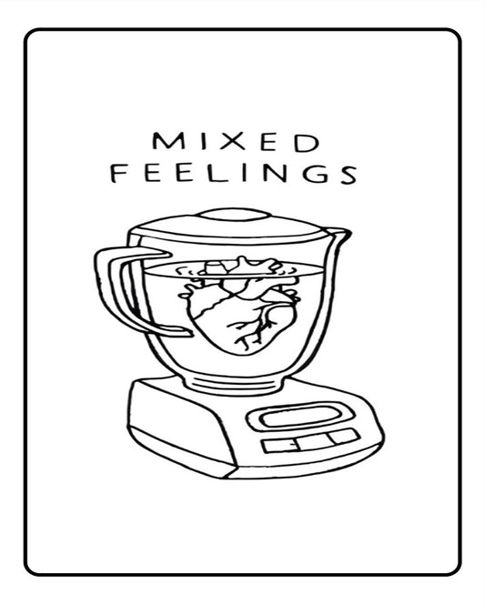 Mixed Feelings Semi Permanent Tattoo