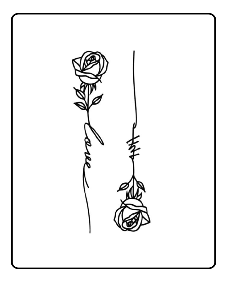 Majestic Lion Semi-Permanent Tattoo