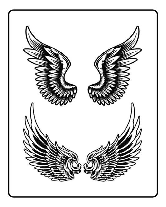 Angel Wings Semi-Permanent Tattoo Bundle