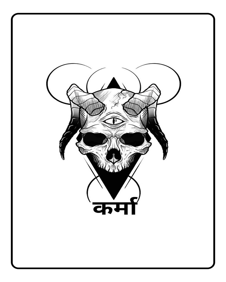 Karma Semi Permanent Tattoo