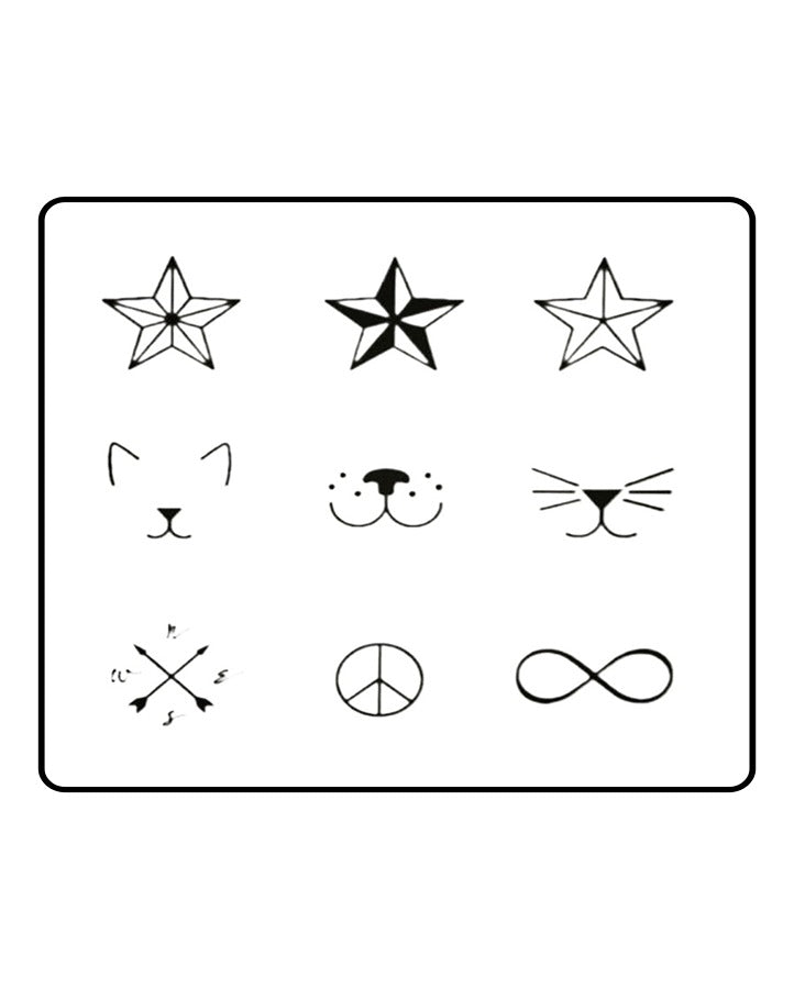 Cutie Semi-Permanent 9 Tattoo Bundle
