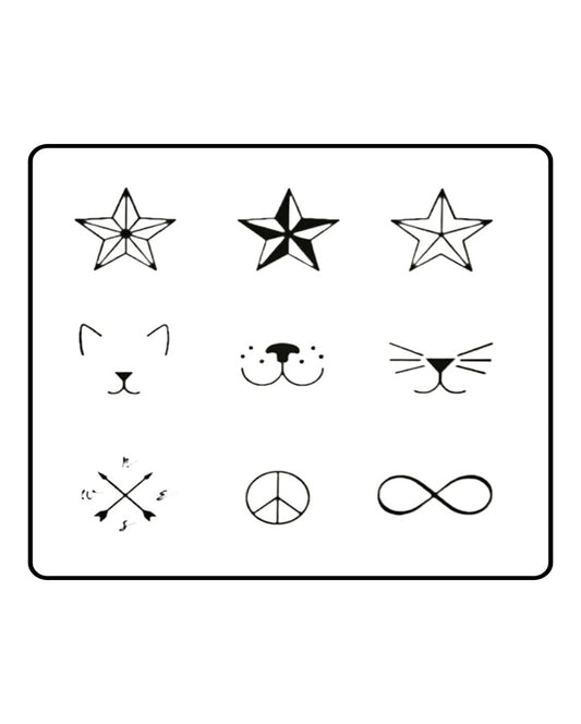 Cutie Semi-Permanent 9 Tattoo Bundle