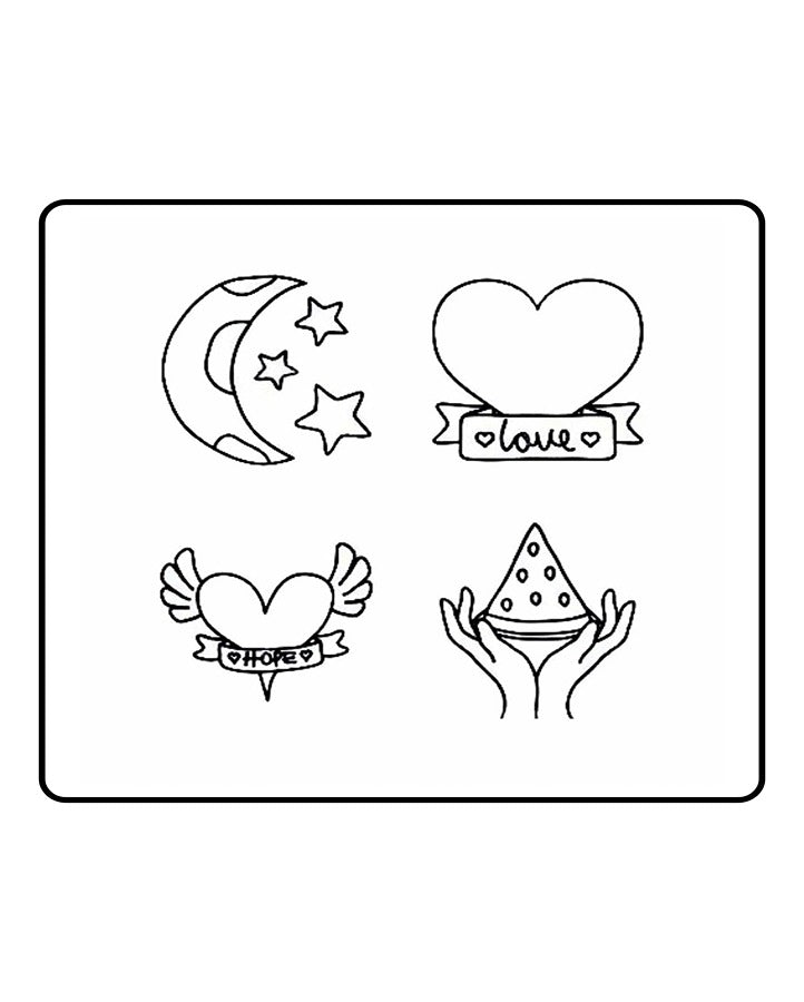 Midnight Love Bundle Semi Permanent Tattoo