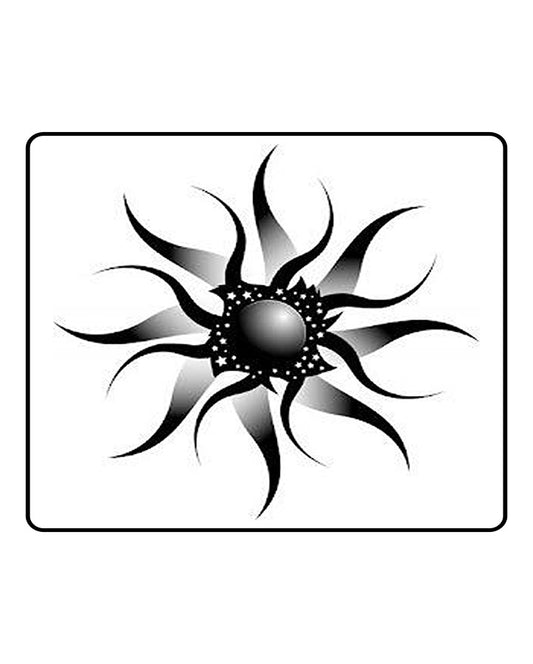 Dark Sunshine Semi Permanent Tattoo