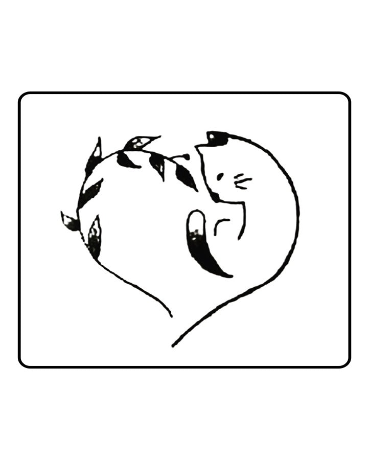 Sleeping Cat Semi-Permanent Tattoo