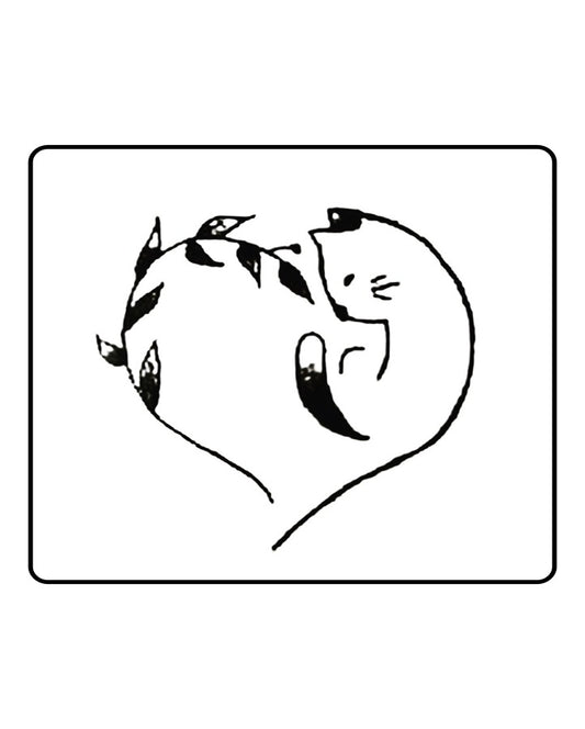 Sleeping Cat Semi-Permanent Tattoo