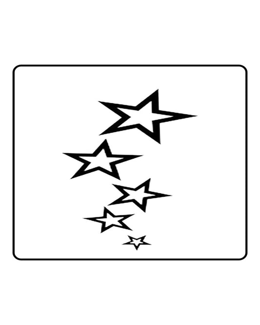 Stars Semi-Permanent Tattoo