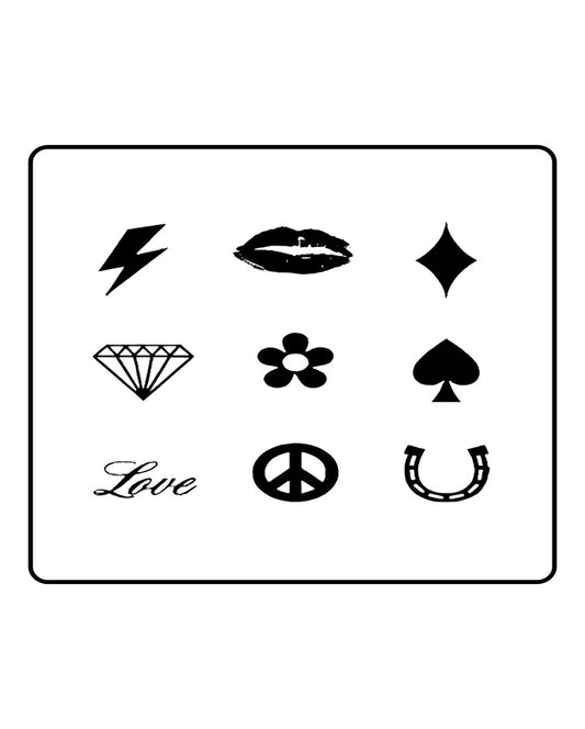 Game of Love Semi Permanent Tattoo Bundle