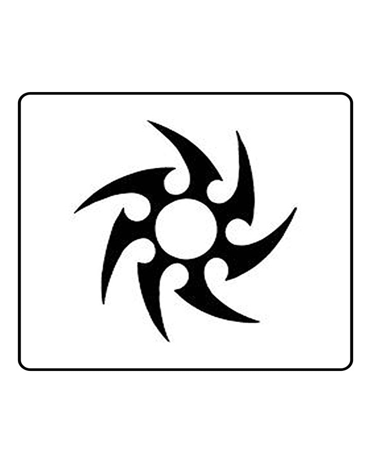 Tribal Blade Semi Permanent Tattoo