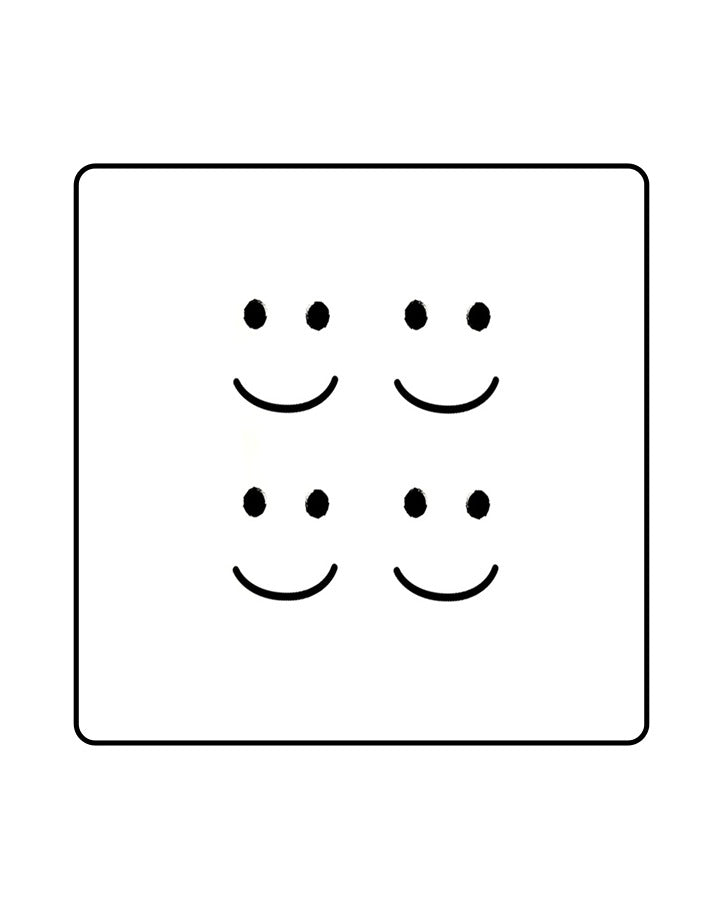 NEW Smiley Temporary Tattoo