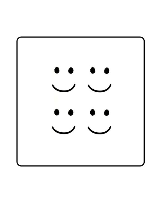 NEW Smiley Temporary Tattoo