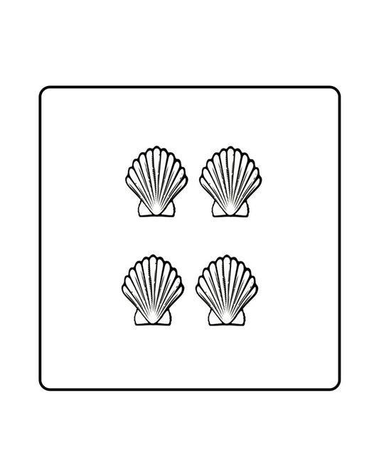 Seashell Temporary Tattoo