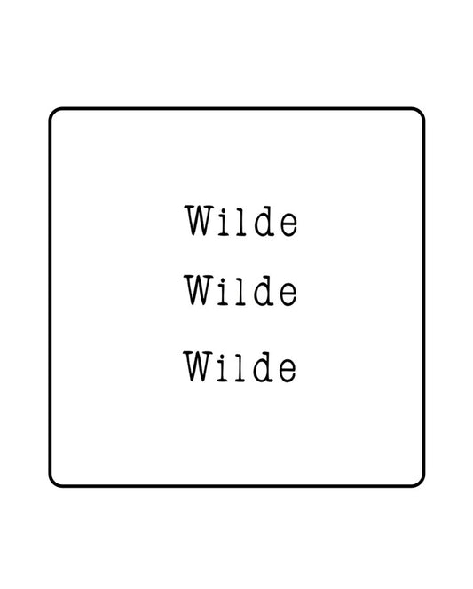 NEW Wilde Temporary Tattoo