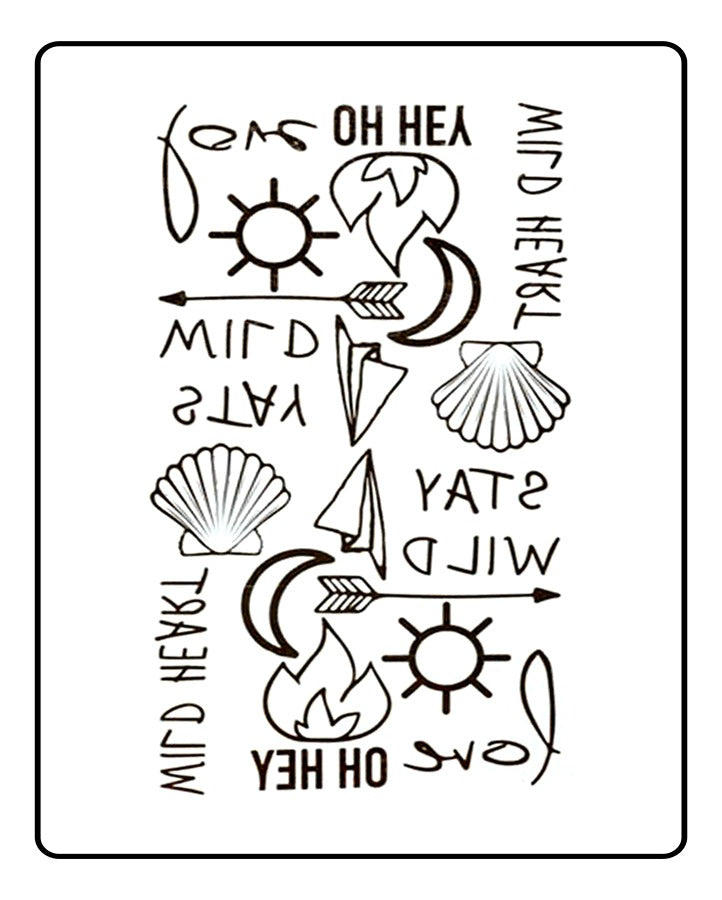 20 Temporary Tattoo Bundle