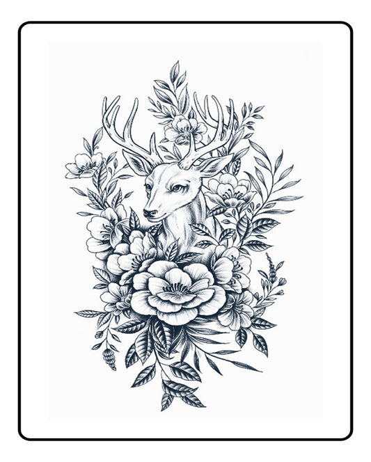 Beauty Of Nature Semi Permanent Tattoo