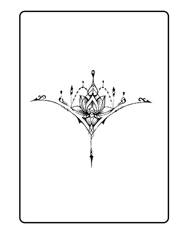 Floral Elegance: Bloom with Grace - Pack of 4