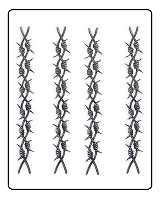 Barbed Wire Armband Temporary Tattoo