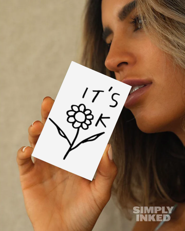 It's OK Semi Permanent Tattoo